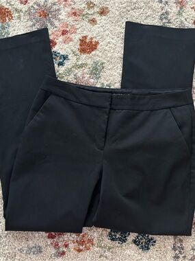 Women’s Express Mid Rise Black Straight-Leg Dress Pants - Size 10S